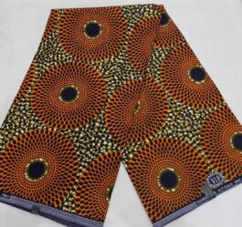 African Wax Fabric/Wax Clothes/Ghanaian Wax Print/Nigerian Ankara. 6 Yards Piece