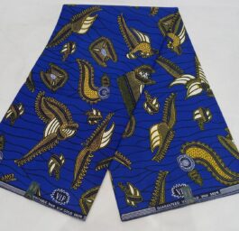 African Wax Fabric/Wax Clothes/Ghanaian Wax Print/Nigerian Ankara. 6 Yards Piece