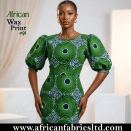 African Wax Fabric/Wax Clothes/Ghanaian Wax Print/Nigerian Ankara. 6 Yards Piece