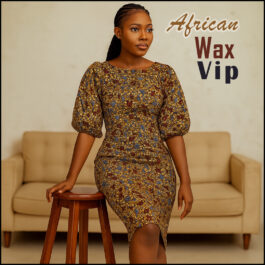 African Wax Fabric/Wax Clothes/Ghanaian Wax Print/Nigerian Ankara. 6 Yards Piece (Copy)