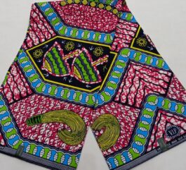 African Wax Fabric/Wax Clothes/Ghanaian Wax Print/Nigerian Ankara. 6 Yards Piece
