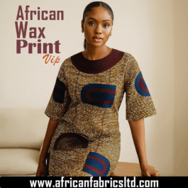 African Wax Fabric/Wax Clothes/Ghanaian Wax Print/Nigerian Ankara. 6 Yards Piece