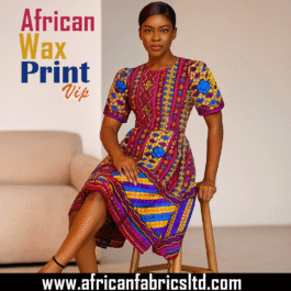 African Wax Fabric/Wax Clothes/Ghanaian Wax Print/Nigerian Ankara. 6 Yards Piece
