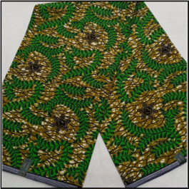 African Wax Fabric/Wax Clothes/Ghanaian Wax Print/Nigerian Ankara. 6 Yards Piece