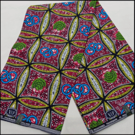 African Wax Fabric/Wax Clothes/Ghanaian Wax Print/Nigerian Ankara. 6 Yards Piece