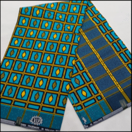 African Wax Fabric/Wax Clothes/Ghanaian Wax Print/Nigerian Ankara. 6 Yards Piece