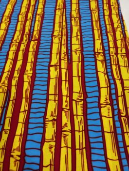 African Wax Fabric/Wax Clothes/Ghanaian Wax Print/Nigerian Ankara. 6 Yards Piece