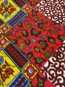 African Wax Fabric/Wax Clothes/Ghanaian Wax Print/Nigerian Ankara. 6 Yards Piece