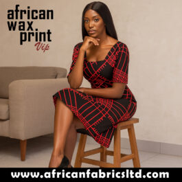 African Wax Fabric/Wax Clothes/Ghanaian Wax Print/Nigerian Ankara. 6 Yards Piece