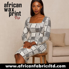 African Wax Fabric/Wax Clothes/Ghanaian Wax Print/Nigerian Ankara. 6 Yards Piece