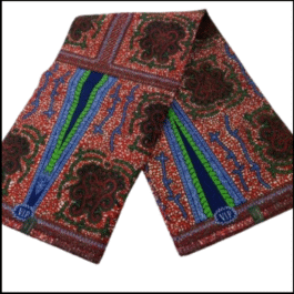 African Wax Fabric/Wax Clothes/Ghanaian Wax Print/Nigerian Ankara. 6 Yards Piece