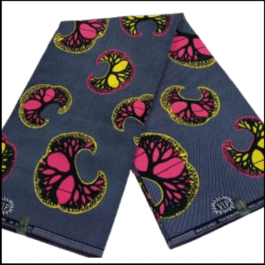 African Wax Fabric/Wax Clothes/Ghanaian Wax Print/Nigerian Ankara. 6 Yards Piece