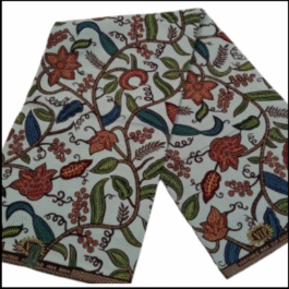 African Wax Fabric/Wax Clothes/Ghanaian Wax Print/Nigerian Ankara. 6 Yards Piece