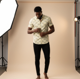 African Wax Print Shirt – Handmade Ankara Shirt for Men