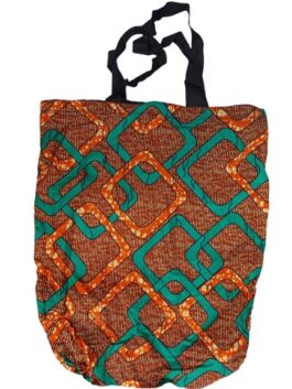 Handbag with Zipper and Inner Pocket