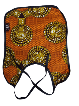 Handmade African Wax Print Baby Bib – Ankara Fabric, Soft & Reusable, Perfect Gift