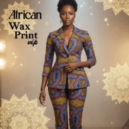 African Wax Fabric/Wax Clothes/Ghanaian Wax Print/Nigerian Ankara. 6 Yards Piece
