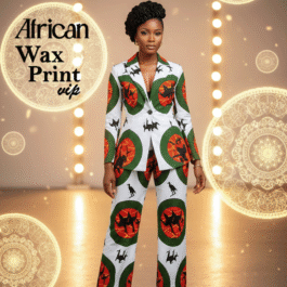 African Wax Fabric/Wax Clothes/Ghanaian Wax Print/Nigerian Ankara. 6 Yards Piece