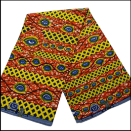 African Wax Fabric/Wax Clothes/Ghanaian Wax Print/Nigerian Ankara. 6 Yards Piece