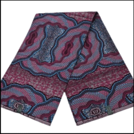 African Wax Fabric/Wax Clothes/Ghanaian Wax Print/Nigerian Ankara. 6 Yards Piece