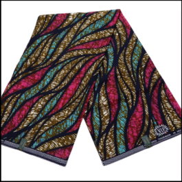 African Wax Fabric/Wax Clothes/Ghanaian Wax Print/Nigerian Ankara. 6 Yards Piece
