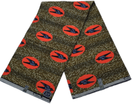 African Wax Fabric/Wax Clothes/Ghanaian Wax Print/Nigerian Ankara. 6 Yards Piece