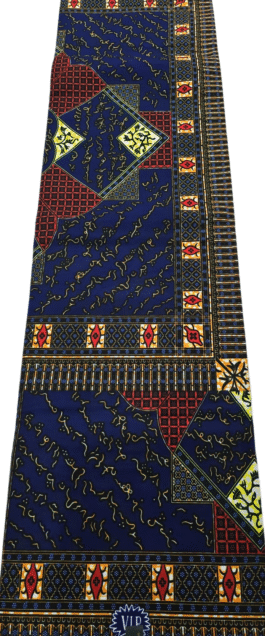 African Wax Fabric/Wax Clothes/Ghanaian Wax Print/Nigerian Ankara. 6 Yards Piece