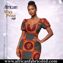 African Wax Fabric/Wax Clothes/Ghanaian Wax Print/Nigerian Ankara. 6 Yards Piece