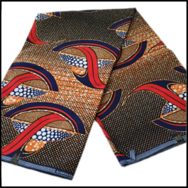 African Wax Fabric/Wax Clothes/Ghanaian Wax Print/Nigerian Ankara. 6 Yards Piece