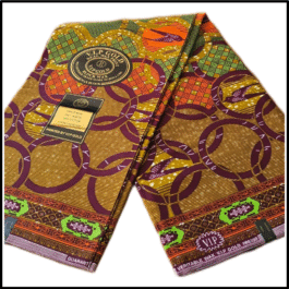 African Wax Fabric/Wax Clothes/Ghanaian Wax Print/Nigerian Ankara. 6 Yards Piece