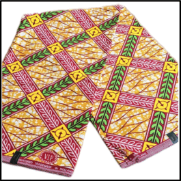 African Wax Fabric/Wax Clothes/Ghanaian Wax Print/Nigerian Ankara. 6 Yards Piece