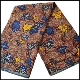 African Wax Fabric/Wax Clothes/Ghanaian Wax Print/Nigerian Ankara. 6 Yards Piece