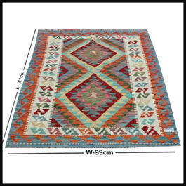Handcrafted Traditional Kilim Rug Size ( W-99cm x L-151cm )