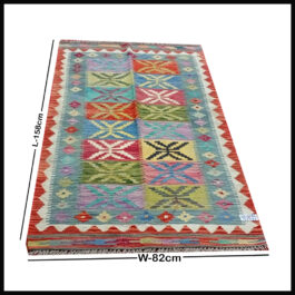 Handcrafted Traditional Kilim Rug Size ( W-82cm x L-158cm )