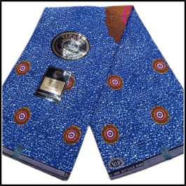 African Wax Fabric/Wax Clothes/Ghanaian Wax Print/Nigerian Ankara. 6 Yards Piece