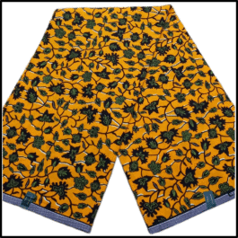 African Wax Fabric/Wax Clothes/Ghanaian Wax Print/Nigerian Ankara. 6 Yards Piece