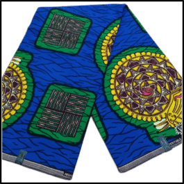 African Wax Fabric/Wax Clothes/Ghanaian Wax Print/Nigerian Ankara. 6 Yards Piece