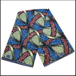 African Wax Fabric/Wax Clothes/Ghanaian Wax Print/Nigerian Ankara. 6 Yards Piece