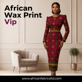African Wax Fabric/Wax Clothes/Ghanaian Wax Print/Nigerian Ankara. 6 Yards Piece