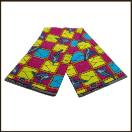African Wax Fabric/Wax Clothes/Ghanaian Wax Print/Nigerian Ankara. 6 Yards Piece
