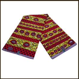 African Wax Fabric/Wax Clothes/Ghanaian Wax Print/Nigerian Ankara. 6 Yards Piece