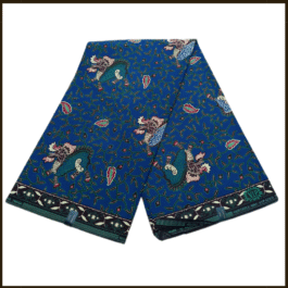 African Wax Fabric/Wax Clothes/Ghanaian Wax Print/Nigerian Ankara. 6 Yards Piece