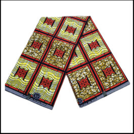African Wax Fabric/Wax Clothes/Ghanaian Wax Print/Nigerian Ankara. 6 Yards Piece