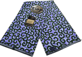 African Wax Fabric/Wax Clothes/Ghanaian Wax Print/Nigerian Ankara. 6 Yards Piece