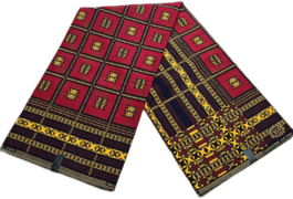 African Wax Fabric/Wax Clothes/Ghanaian Wax Print/Nigerian Ankara. 6 Yards Piece