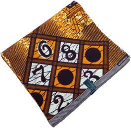 African Wax Fabric/Wax Clothes/Ghanaian Wax Print/Nigerian Ankara. 6 Yards Piece