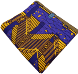 African Wax Fabric/Wax Clothes/Ghanaian Wax Print/Nigerian Ankara. 6 Yards Piece