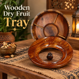 Wooden Dry fruit box Size 30 cm
