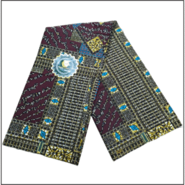 Holland VIP President African Wax Print Fabric, Luxury Ankara Cotton for African Dresses, Wedding Outfits and Designer Fashion